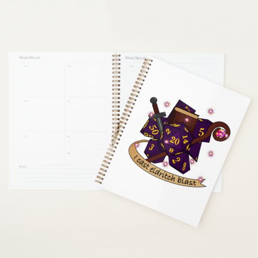 Warlock Dice Design Planner (Display)
