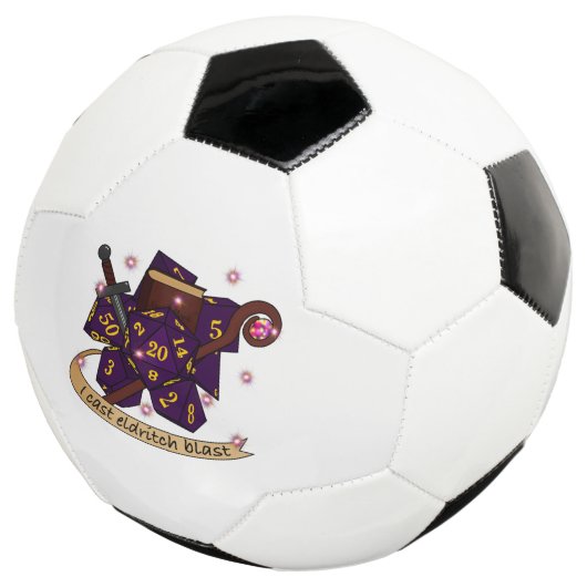 Warlock Dice Design Voetbal (Drie kwart)