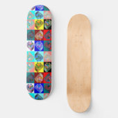 Warlong-Haul CabOver the lookGlass Rainbow Skateboard (Voorkant)