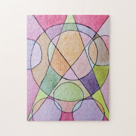 Warm Abstraction Legpuzzel