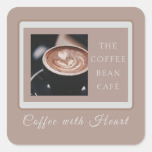 Warm Artisan Coffee Shop Zakelijke Branding