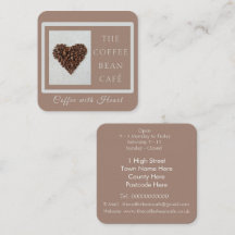 Warm Artisan Coffee Shop Zakelijke Branding