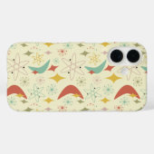 Warm Atomic Boomerang Diamond Mid Mod Pattern Case-Mate iPhone Case (Achterkant (horizontaal))