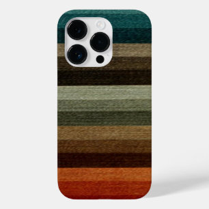 Warm Autumn Striped Pattern, Earth Tones Case-Mate iPhone 14 Pro Hoesje