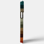 Warm Autumn Striped Pattern, Earth Tones Case-Mate iPhone Case (Achterkant / Rechts)