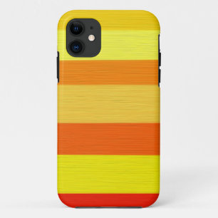 Warm Autumn Stripes iPhone 11 Hoesje