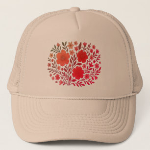 Warm Bloemen Bloom Geborduurde Stijl Pet