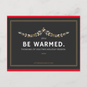 Warm Briefkaart (Voorkant)