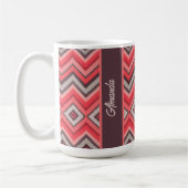 Warm Chevron Koffiemok (Links)