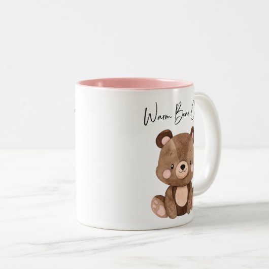 Warm Coco Beer Stijlvolle Kinder Mok  (Voorkant rechts)