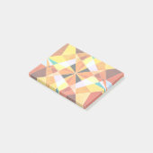 Warm Colors Cool Angulaire geometrische vormen Post-it® Notes (Schuin)