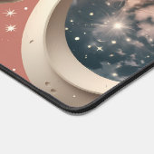 Warm Coral Celestial Moon Glow (Coin)