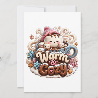 Warm & Cozy Hot Cocoa Kaart