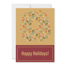 Warm & Cozy Traditional Christmas Card