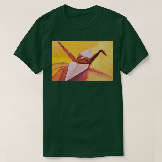 Warm Crane T-shirt (Design voorkant)