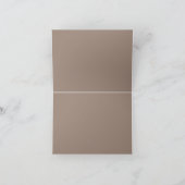 Warm Dusty Rose Background – Wedding Design Kaart (Binnen)