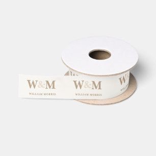 Warm Earth Kameel Bruin Zakelijk Logo Merk Lint