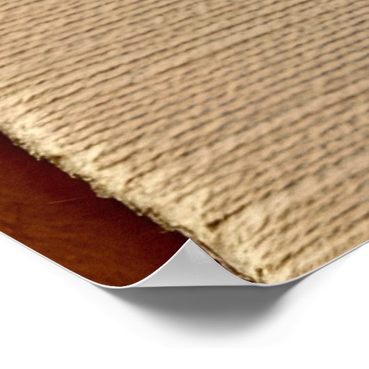 Warm Earth Tone Wall Art Poster (Hoek)