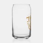 Warm en Cozy Blikvorm Glas (Rechts)