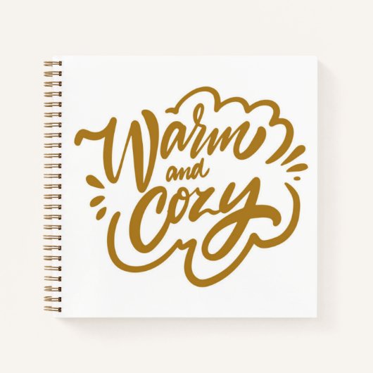 Warm en Cozy Notitieboek (Voorkant)