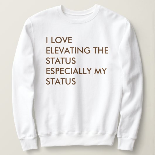 Warm- en Cozy Sweat Shirt (Design voorkant)