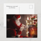 Warm en gezellig - Kerst Briefkaart (Voorkant / Achterkant)