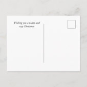 Warm en gezellig - Kerst Briefkaart (Achterkant)