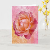 Warm en knapperig kaart (Gele Bloem)