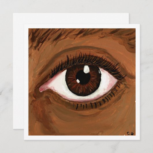 Warm Eye (Voorkant / Achterkant)