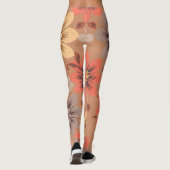 Warm Floral Patterned Legging (Achterkant)