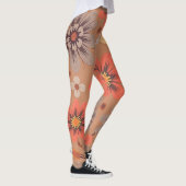 Warm Floral Patterned Legging (Rechts)