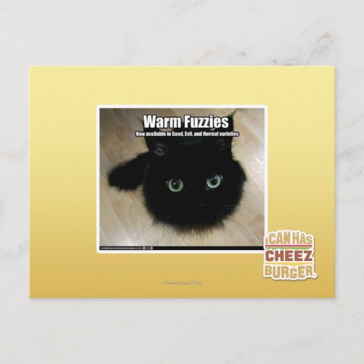 Warm Fuzzies Briefkaart (Voorkant)
