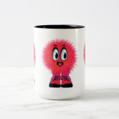 Warm Fuzzy Tweekleurige Koffiemok (Center)