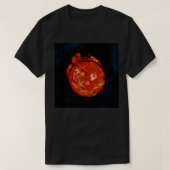 Warm gesmolten ijzer abstract T T-shirt (Design voorkant)