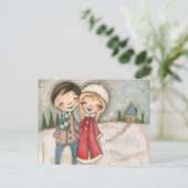 Warm-gewas - Briefkaart (Staand voorkant)