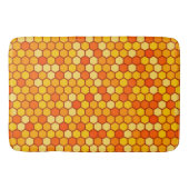 Warm & Gezellig Bee-Inspired Honeycomb Badmat (Voorkant)