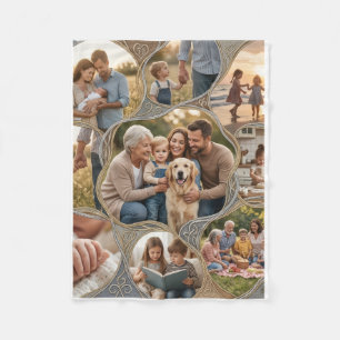 Warm gezinsplakboek Fotoalbum Fleece deken