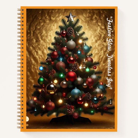 "Warm gouden wensen" Notitieboek (Voorkant)