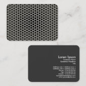 Warm Gray Honeycomb Visitekaartje (Voorkant / Achterkant)