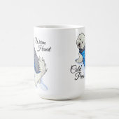 Warm Heart Snow Bichon Mug (Centre)