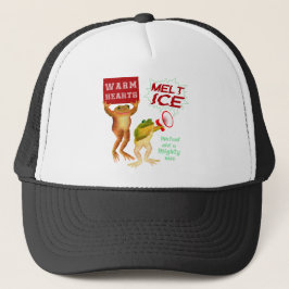 Warm Hearts Melt Ice Trucker Pet