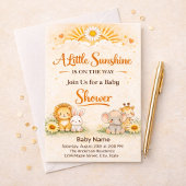 Warm Jungle Explorer Sun Aesthetic Flyer