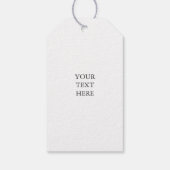 Warm kerstgewas, warme chocolade of thee cadeaulabel (Achterkant)