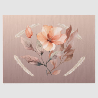 Warm kleur Country Design Tissue Paper Tissuepapier