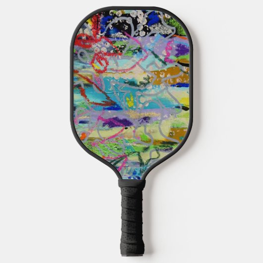 Warm Layers by Lydia's Art Sangria Pickleball Paddle (Voorkant)