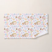 Warm luchtballon Whimsical Waterverf Patroon Bad Handdoek (Handdoek)