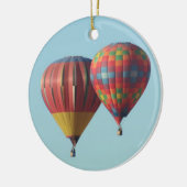 Warm luchtballonvervormend keramisch ornament (Links)