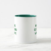 Warm Message Coffee Mug Mok (Midden)