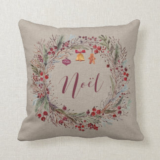 Warm met Gepersonaliseerde Ornamenten Kussen