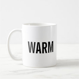 Warm minimalist mug koffiemok
